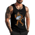 Permit Fishing Bigfoot Fishermen Unisex Tank Top, Cotton, Size S-3XL T-Shirts, Hoodie, Sweatshirt | GrindPrints.com