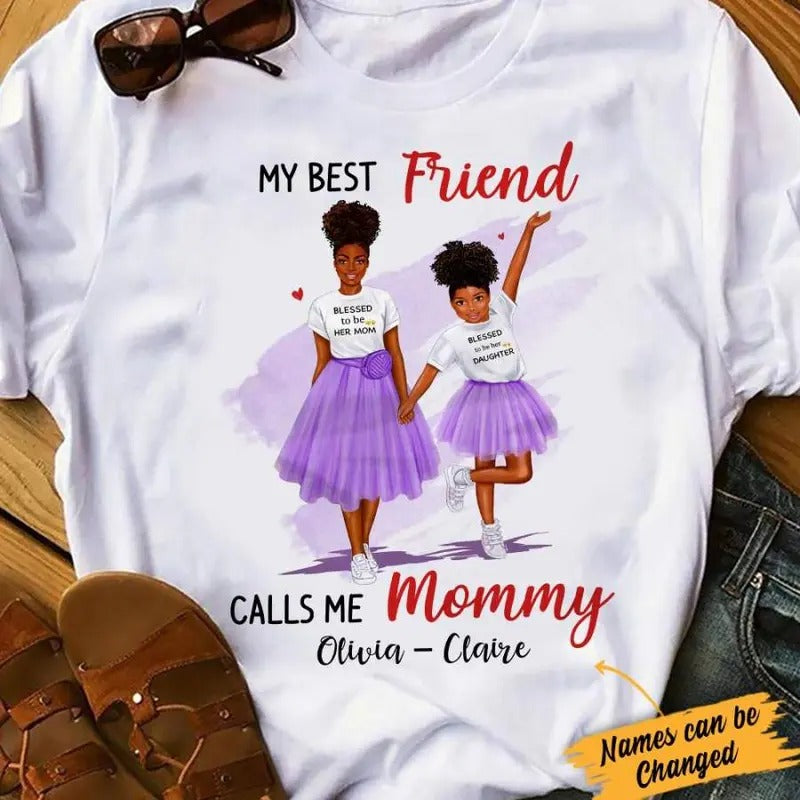 Personalized BWA Mom Friend T Shirt AG61 65O34 Hoodie, Sweatshirt | GrindPrints.com