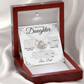 Personalized Daughter Necklace Gift From Dad | Gifts | To My Daughter From Dad | Christmas Gift | Birthday Gift |...