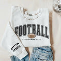 Personalized Football Mom Sweatshirt with Player's Custom Name, Football Mama Hoodie, Football Mom Hoodie with Son's Name...