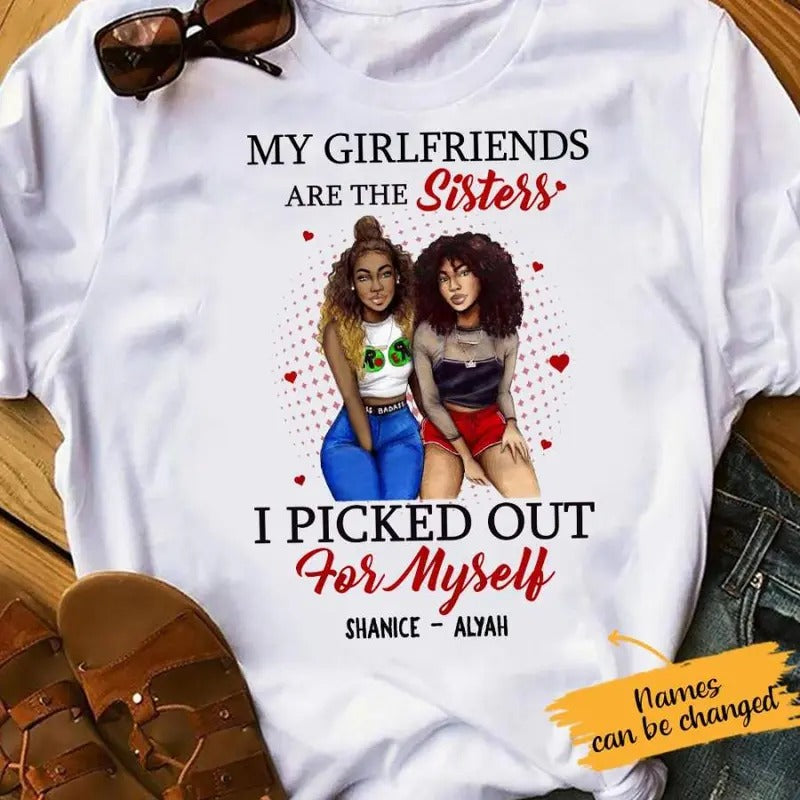 Personalized God Made Us BWA Friends T Shirt AG64 28O65 Hoodie, Sweatshirt | GrindPrints.com