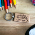 Personalized Name keychain- teacher keychain - Name Keychain - Floral Pencil Teacher Gift T-Shirts, Hoodie, Sweatshirt