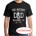 Personalized T-Shirt Gifts For Dad , Father's Day Shirt for Dad
