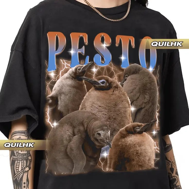 Pesto the penguin retro vintage 90s raptee shirt Hoodie, Sweatshirt | GrindPrints.com
