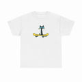 Pete The Cat On Skateboard T-Shirt Cotton Tshirt, Uniex Cotton Shirt Hoodie, Sweatshirt | GrindPrints.com
