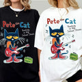 Pete The Cat Rocking In My School Shoes Shirt - Childhood Memories Shirt - Gift For BoyFriends - Gift For HerFriends