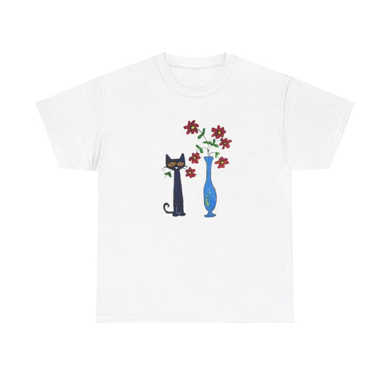 Pete the Cat Flower Shirt Hoodie, Sweatshirt | GrindPrints.com