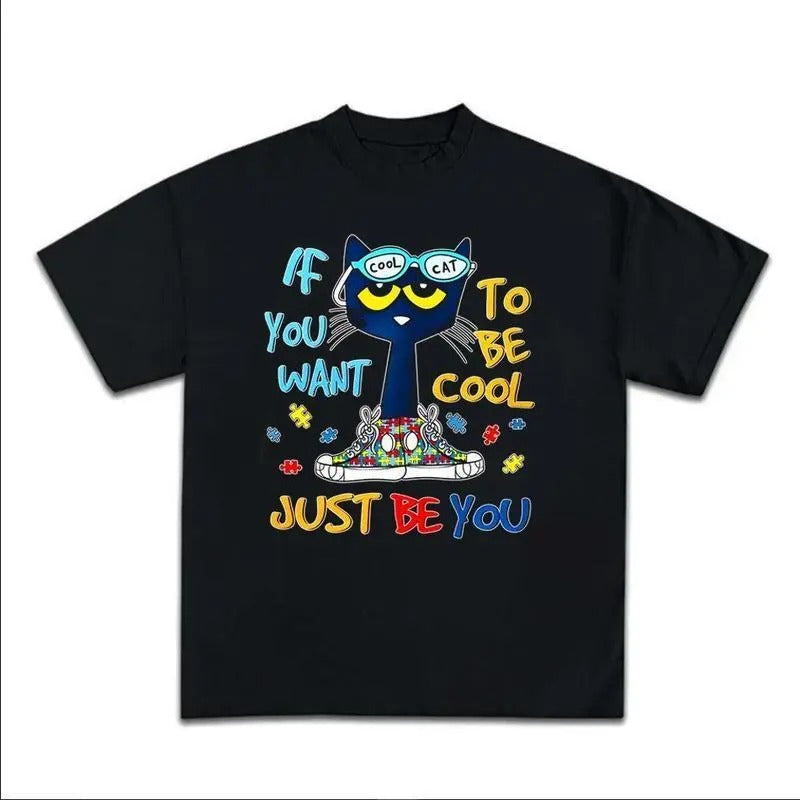 Pete the Cat Graphic Unisex Shirt Gift