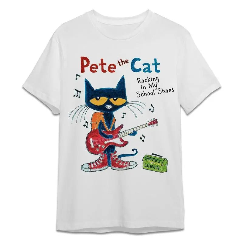 Pete the Cat Rocking in My School Shoes Tshirt - Childhood Memories Shirt, Back to school shirt , Unisex Classic Tee made...