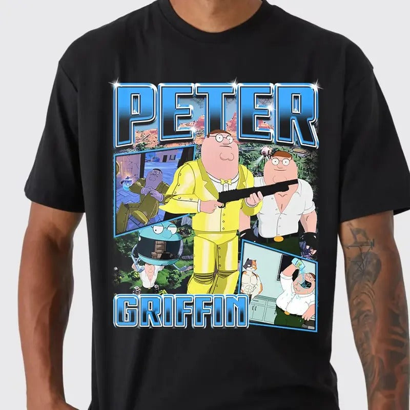 Peter Griffin shirt,Graphic Tee Menswear Top Hoodie, Sweatshirt | GrindPrints.com