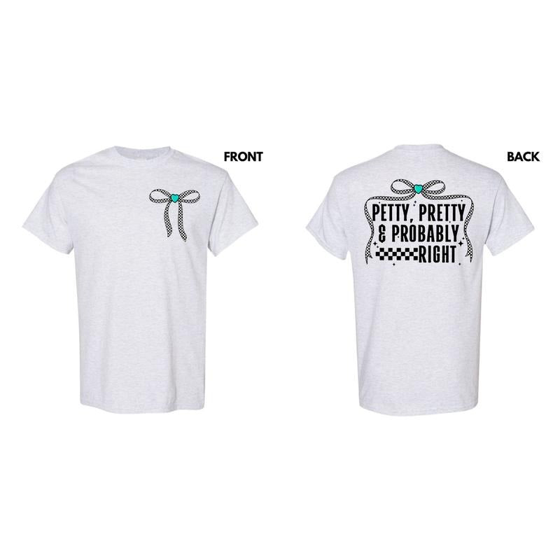 Petty Pretty Gildan Short Sleeve T-Shirt Hoodie, Sweatshirt | GrindPrints.com