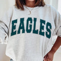 Philadelphia Football Sweatshirt, Eagle Sweatshirt, Sundays are for the Birds Crewneck, Bird Gang Football Varsity...