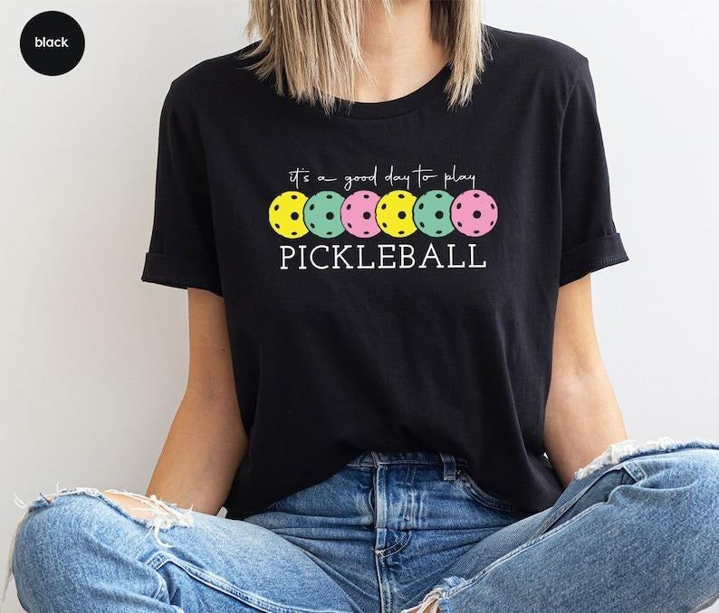 Pickleball Shirt, Sport Graphic Tees, Pickleball Gifts, Sport Shirt, Pickleball Shirt for Women, Gift for Her, Sport...