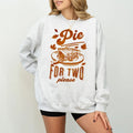 Pie for Two Please Sweatshirt, Thanksgiving Pregnancy Announcement Sweatshirt, Thanksgiving Baby Announcement, Fall...