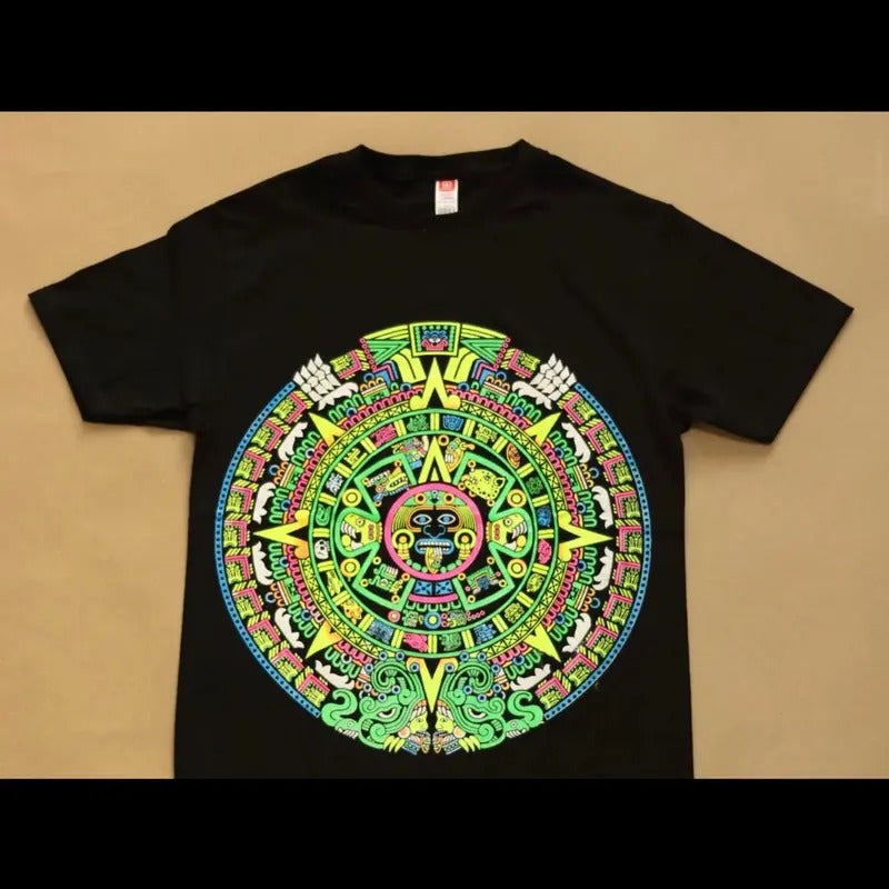 Piedra del sol T-shirt Cotton Hoodie, Sweatshirt | GrindPrints.com