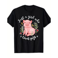 Pig Lovers Design  100% Cotton T-Shirt made in usa Hoodie, Sweatshirt | GrindPrints.com