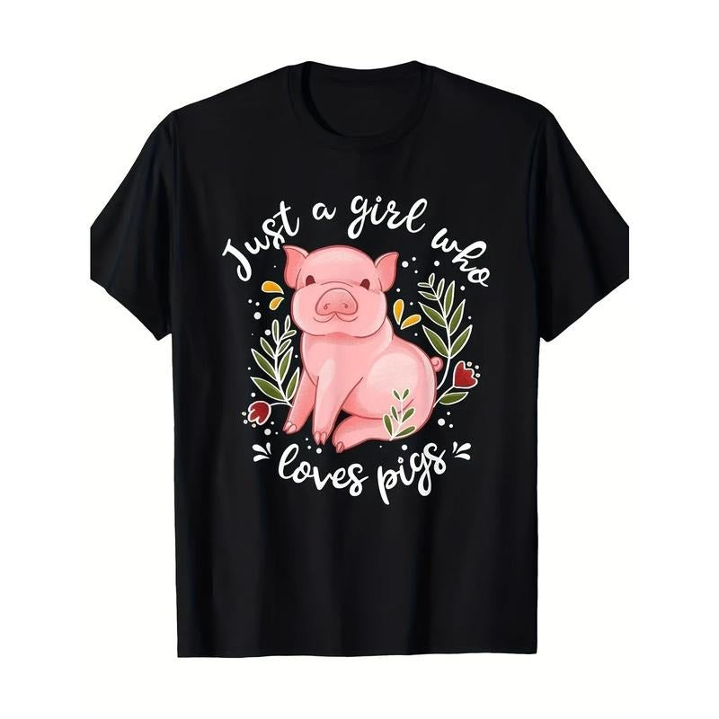 Pig Lovers Design  100% Cotton T-Shirt made in usa Hoodie, Sweatshirt | GrindPrints.com