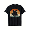 Pig Print, Men's Cotton T-shirt, Graphic Tee Men's Outdoor Clothes, Men's Clothing, Casual Short Sleeve Crew Neck...