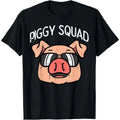Piggy Squad Funny Pig Farmer Hog Farm Animal Made USA T-Shirts, Hoodie, Sweatshirt