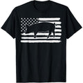 Pigs 4th Of July USA Flag US America T-Shirt made in usa Hoodie, Sweatshirt | GrindPrints.com
