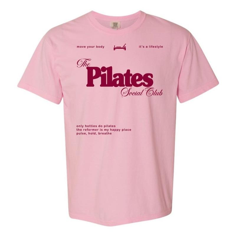 'Pilates Social Club' T-Shirt Hoodie, Sweatshirt | GrindPrints.com