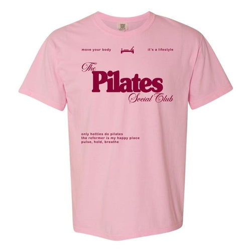 'Pilates Social Club' T-Shirt Hoodie, Sweatshirt | GrindPrints.com