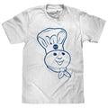 Pillsbury Doughboy Poppin' Fresh T-Shirt - White Hoodie, Sweatshirt | GrindPrints.com