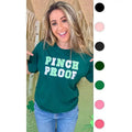 Pinch Proof St Patricks Day Sequin Graphic T-Shirt Hoodie, Sweatshirt | GrindPrints.com