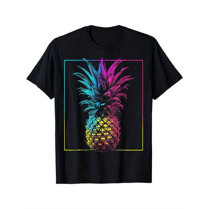 Pineapple Fantasy Art Graphic Motif Pineapple T-Shirt made in usastyle{n002}2 Hoodie, Sweatshirt | GrindPrints.com