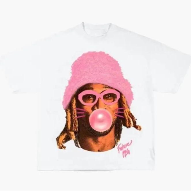 Pink  Future BUBBLE GUM Tee Hoodie, Sweatshirt | GrindPrints.com