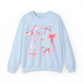 Pink Bow Crewneck Sweatshirt, Bow Sweatshirt, Pink Bow Sweater,  Coquette Aesthetic Shirt, Valentines Sweatshirt, Gifts...