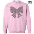 Pink Bow With Hearts SPANGLE Sweatshirt T-Shirts, Hoodie | GrindPrints.com