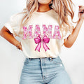 Pink Chinoiserie Mama Coquette Mama Floral Mama Varsity Mom Mama Bow Mama Shirt T-Shirts, Hoodie, Sweatshirt
