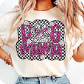 Pink Dog Mama T-Shirt, Checkered Mom Leopard T-Shirt, Mama Dog T-Shirt, Mother's Day Gift, Gift for dog mama, Leopard...