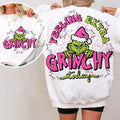 Pink Feeling Extra Grincy Today shirt Hoodie Sweatshirt, Pink Christmas, Grinc Christmas , Retro Christmas , Christmas...