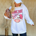 Pink Game Day Graphic Top T-Shirts, Hoodie, Sweatshirt | GrindPrints.com