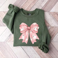 Pink Ghost Bow Coquette Unisex T-Shirt, Halloween Coquette Bow Sweatshirt, Ghost Halloween, Halloween Shirt, Spooky...