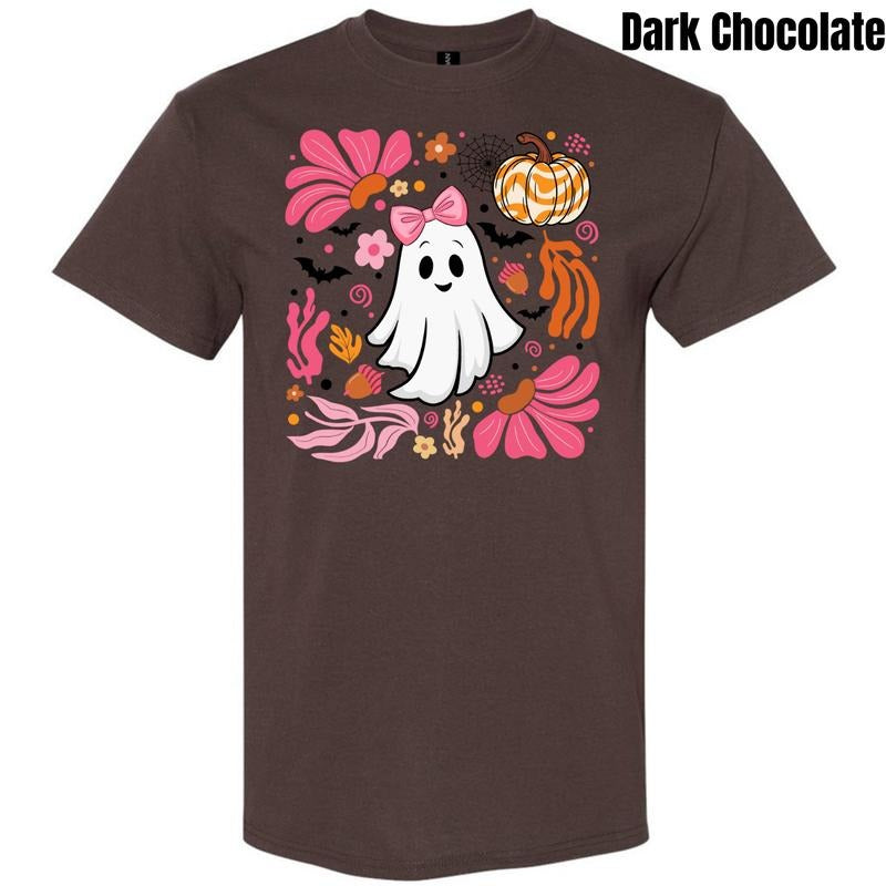 Pink Ghost Girl Gildan T-Shirt 'NLB' Hoodie, Sweatshirt | GrindPrints.com