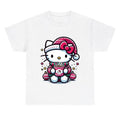 Pink Kityy Santa Claus Tee, Christmas Shirt Hoodie, Sweatshirt | GrindPrints.com