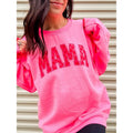 Pink Mama Checkered Graphic Top T-Shirts, Hoodie, Sweatshirt | GrindPrints.com