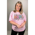 Pink Pattern Mama T-Shirt Hoodie, Sweatshirt | GrindPrints.com