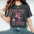 Pink Pony Club Tshirt, I'm Gonna Keep On Dancing tshirt, Sapphic Lesbian Pride Music Shirt, Western Princess Tour Tee...