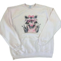 Pink Preppy Raccoon Sweatshirt  - Unisex Sweatshirt  - Trash Panda Pink Sweatshirt T-Shirts, Hoodie | GrindPrints.com