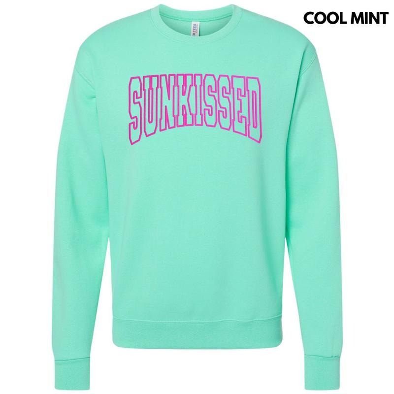 Pink Sunkissed Puff Sweatshirt T-Shirts, Hoodie | GrindPrints.com