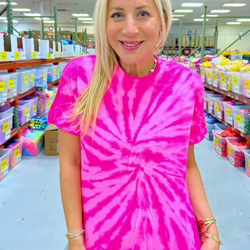 Pinkberry Twist Tie-Dye Tee - Blank Hoodie, Sweatshirt | GrindPrints.com