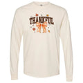 Plaid Bow Thankful Long Sleeve Comfort Colors T-Shirt 'NLB' Hoodie, Sweatshirt | GrindPrints.com