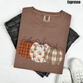 Plaid Pumpkin Trio Comfort Colors T-Shirt 'NLB' Hoodie, Sweatshirt | GrindPrints.com