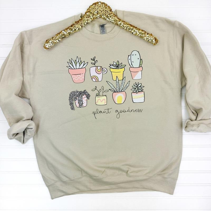Plant Goodness Sweatshirt T-Shirts, Hoodie | GrindPrints.com