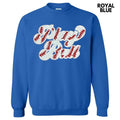 Play Ball Sequin Patch Sweatshirt T-Shirts, Hoodie | GrindPrints.com