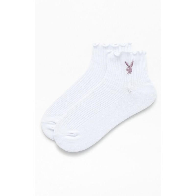 Playboy Women's By PacSun Bunny Ruffle Socks T-Shirts, Hoodie, Sweatshirt | GrindPrints.com